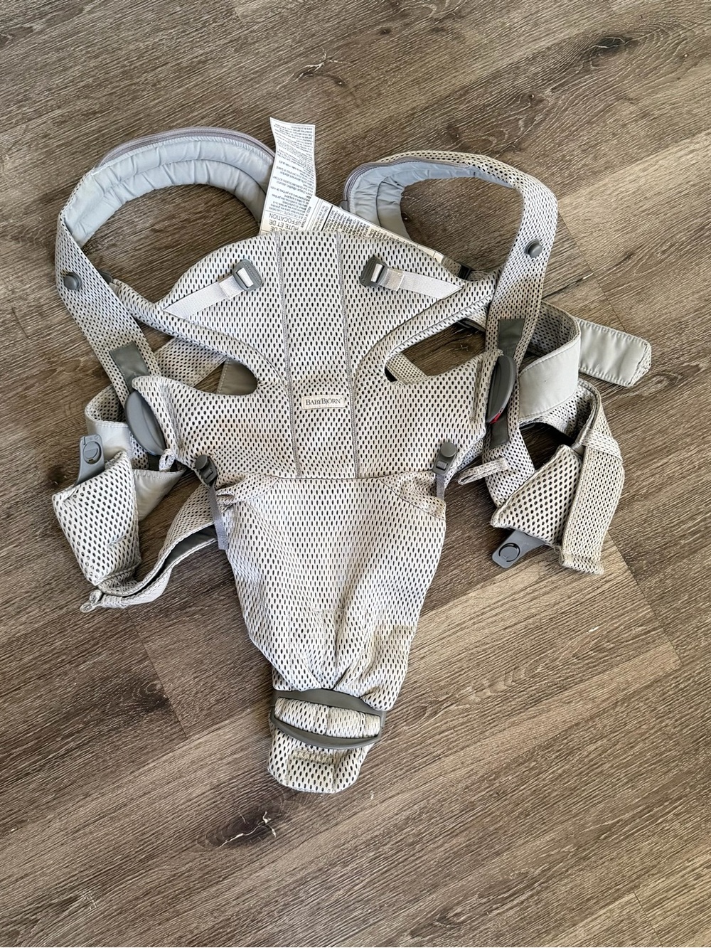 BabyBjörn Light Gray Breathable Mesh